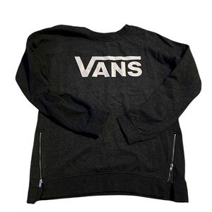 Vans Men's/Womens Black Crewneck Sweater